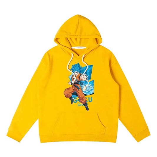 Anime Dragon Ball Hoodie SSGSS Goku