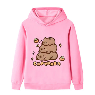 Capybaras Funny Hoodie