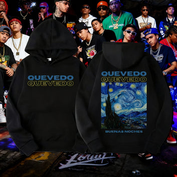 Quevedo Buenas Noches Rapper singer music hoodie