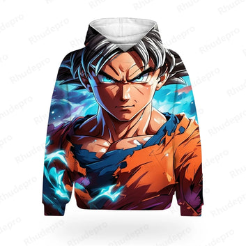Anime Dragon Ball Hoodie Multiple Designs