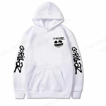 Rock Band Gorillaz Hoodie Music