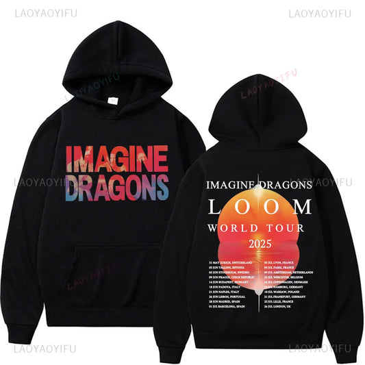 Imagine Dragons Band World Loom Tour Hoodie music