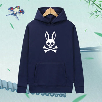 Rabbit Skull Hoodie Funny