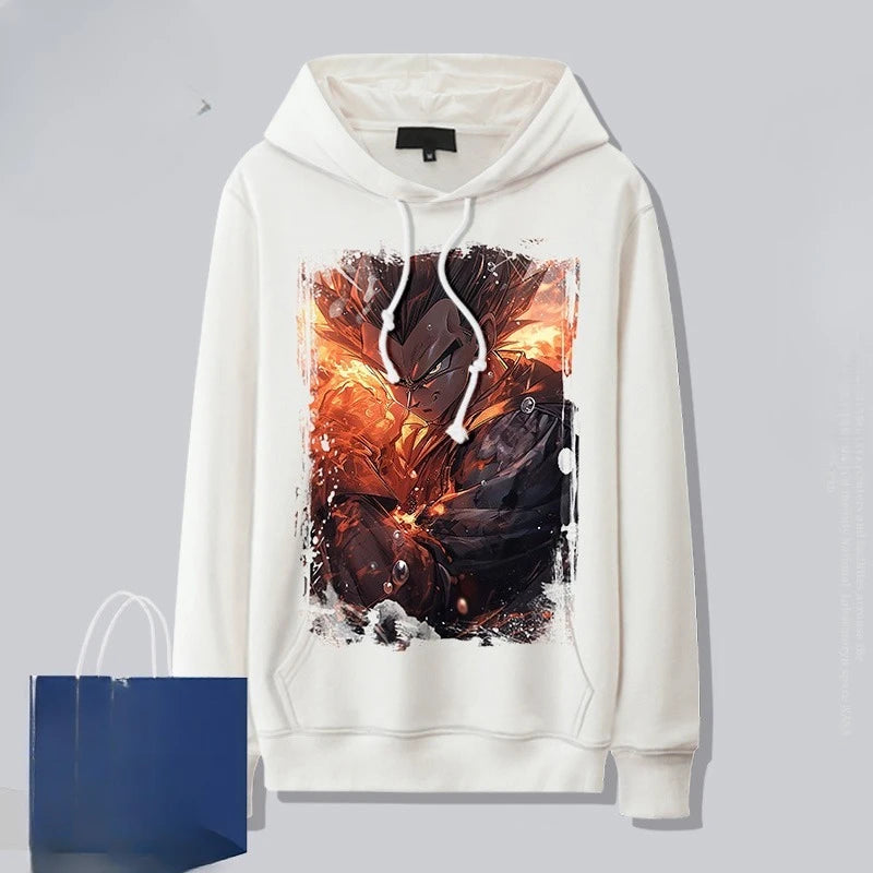 Anime Dragon Ball Hoodie Vegeta