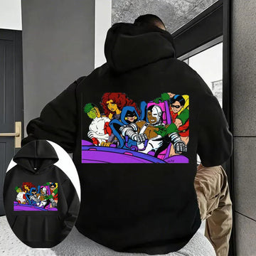 DC Teen Titan Hoodie Comic Cartoon
