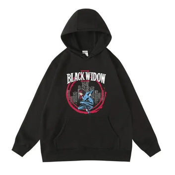 Marvel Black Widow Hoodie Comic Cartoon