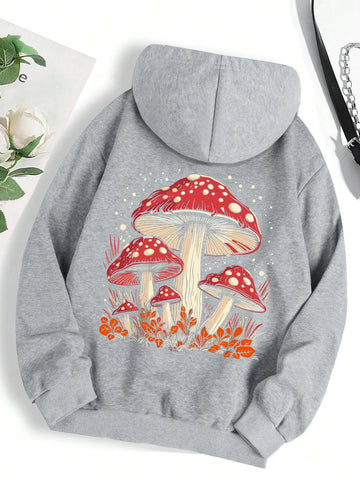 Red Mushroom Personality Hoodie