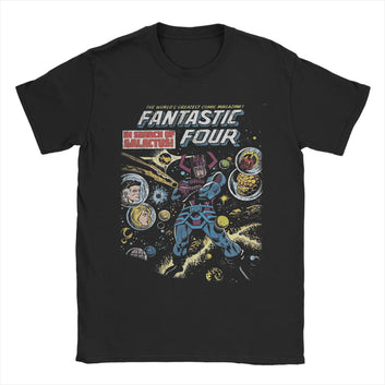Tshirt Fantastic Four Marvel Comic Cartoon