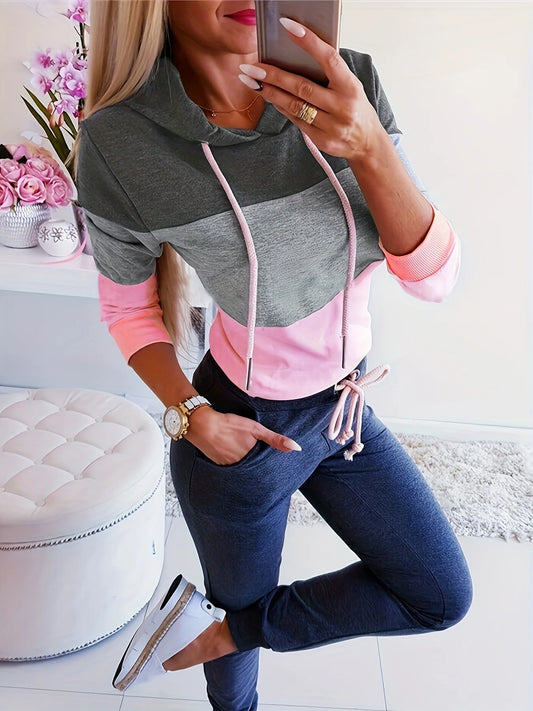 Multi colored hoodie