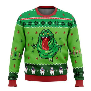 Christmas Ghostbusters sweater movie funny multiple designs