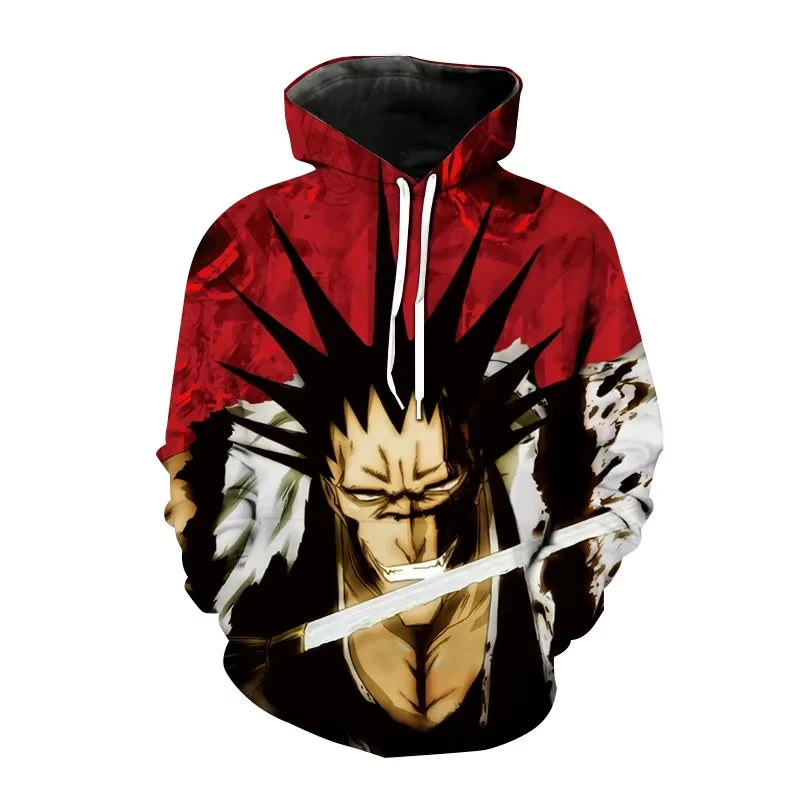 Bleach hoodies anime multiple designs