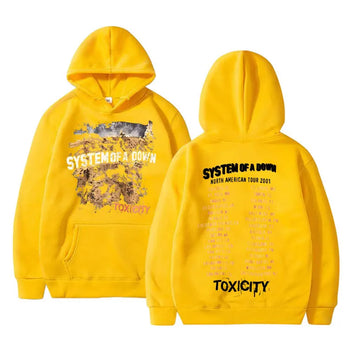 Rock Band System of A Down Toxicity Tour Hoodie music