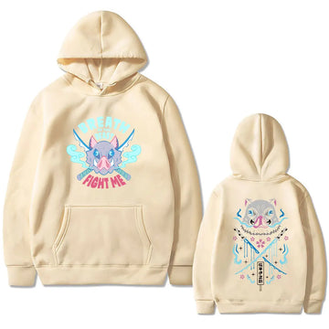 Anime Demon Slayer Hashibira Inosuke Hoodie