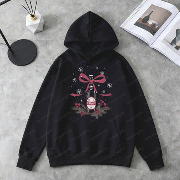 Christmas Dr Pepper Bow Hoodie
