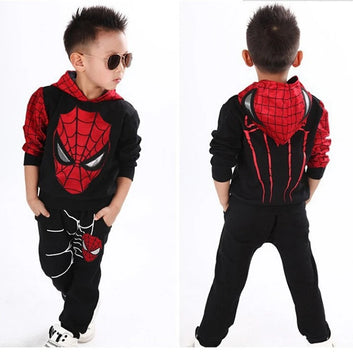 Cartoon Superhero Children 2pcs set Spiderman marvel