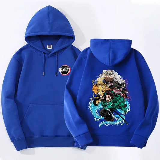 Demon Slayer Anime Hoodie Tanjirou Nezuko