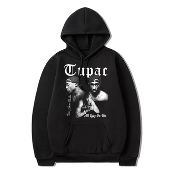 Tupac rapper hoodie music