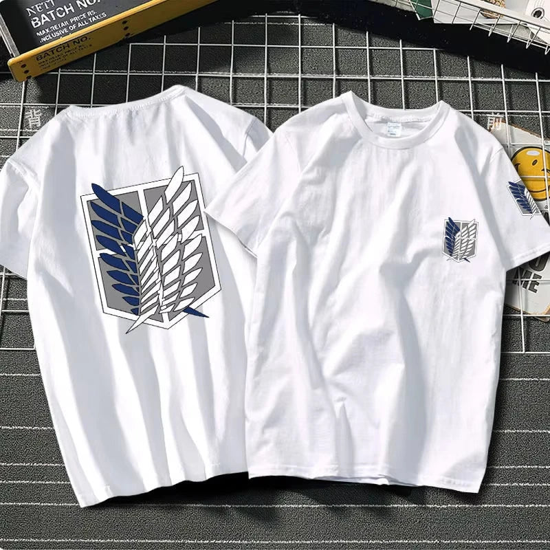 Anime Attack on Titan Printed Tshirt Multiple Designs