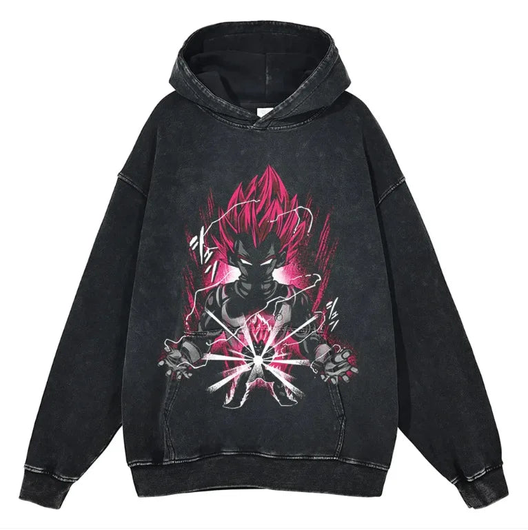 Anime Dragon Ball Hoodie Vegeta