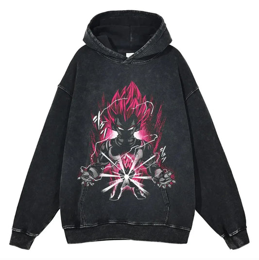 Anime Dragon Ball Hoodie Vegeta