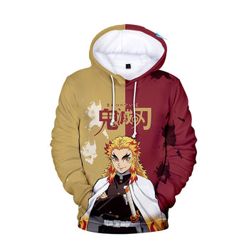 Demon Slayer Hoodie 3D Print Hoodies multiple designs