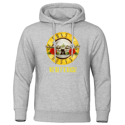 Guns N' Roses We'Re Back Metal Rock Style Hoodie music band