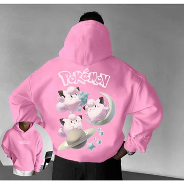 Pokemon hoodie multiple designs anime cartoon