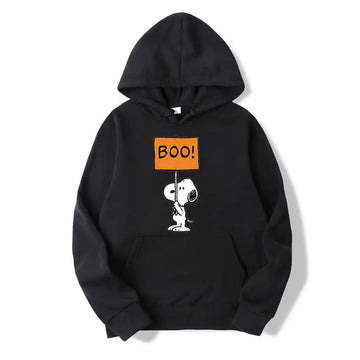 Halloween Snoopy Boo Hoodie Cartoon