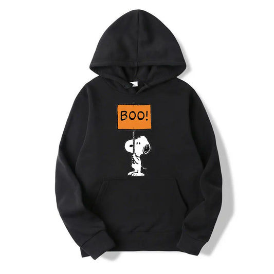Halloween Snoopy Boo Hoodie Cartoon