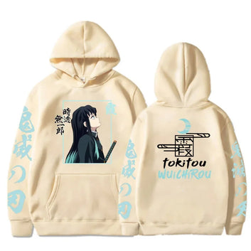 Demon Slayer Tokitou Muichirou Anime Hoodie