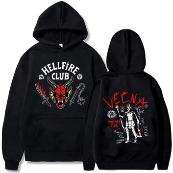 Stranger Things Hoodie Hellfire Club