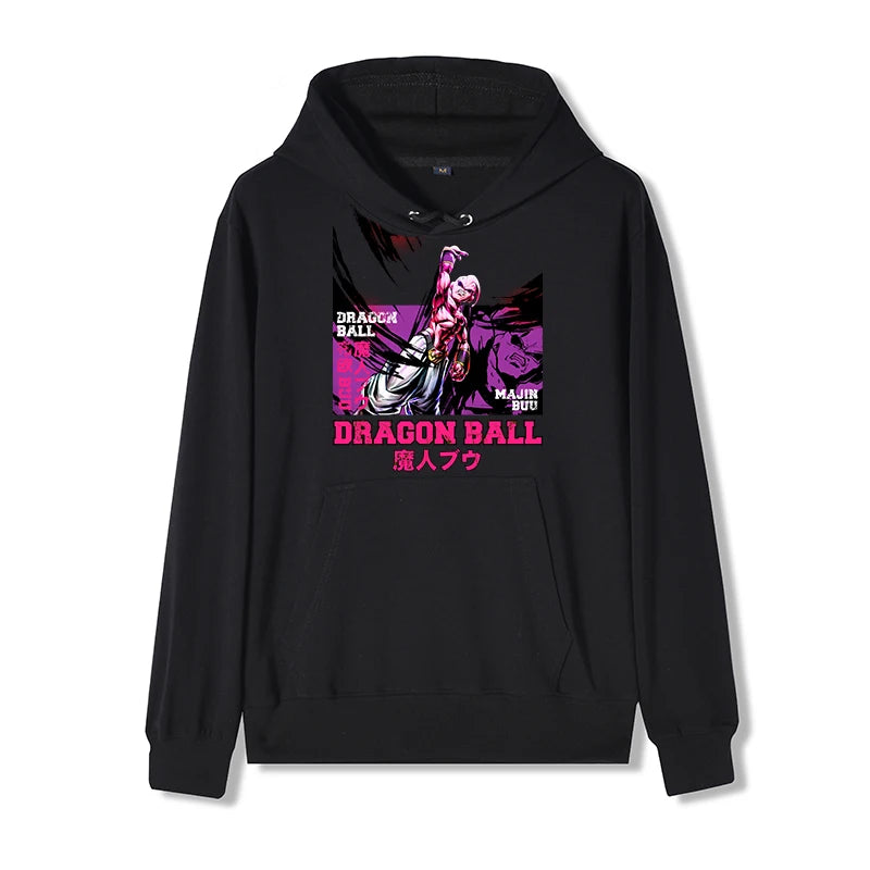 Anime Dragon Ball Hoodie Majin Buu
