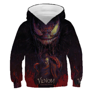 Venom Hoodie movie marvel comic children