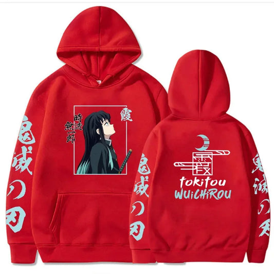 Demon Slayer Tokitou Muichirou Anime Hoodie
