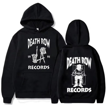 Death Row Records Music Hoodie Rapper