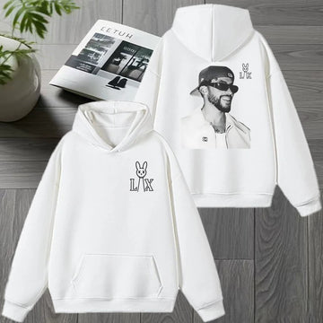 Bad Bunny Rapper music hoodie