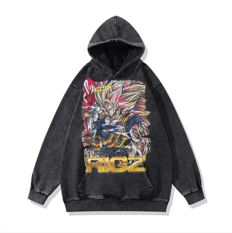 Anime Dragon Ball Hoodie SS3 Goku