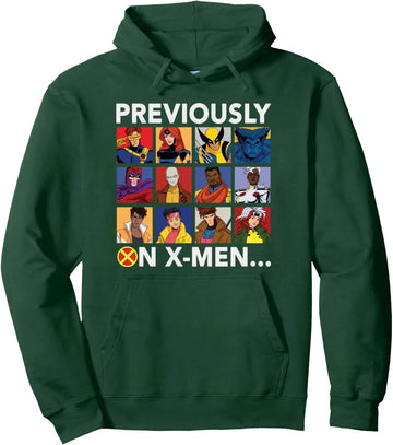 Marvel X Men Hoodie Comic Cartoon