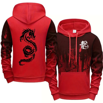 Dragon Printed Hoodie