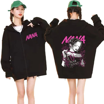 Anime Nana Osaki Zip Up Hoodie