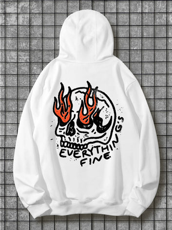Everything's Fine Hoodie Funny