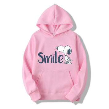 Peanuts Snoopy Smile Hoodie Cartoon Funny