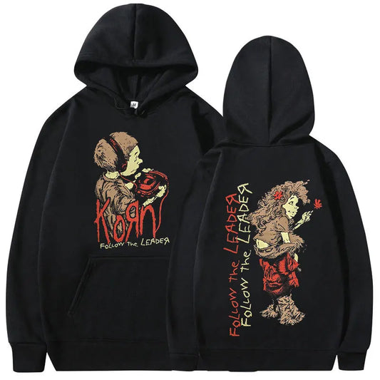 Korn Hoodie Rock Band Music