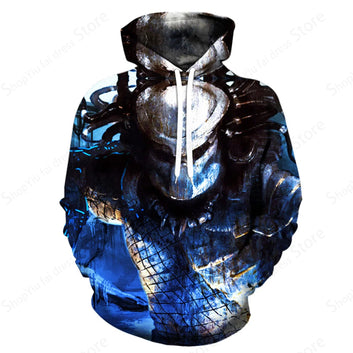 3d Movie Predator Hoodie