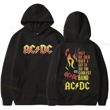Rock Band AC/DC hoodie music multiple designs