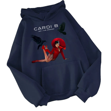 Cardi B Am I The Drama Rapper Singer Music Hoodie
