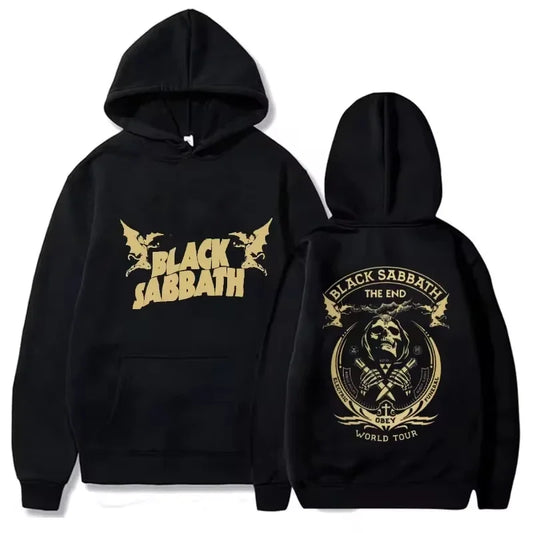 2025 Fall Hoodie Sabbath Men's Vintage Rock Women's Casual Print Heavy Metal Band Album Concert Sabbath Music Black Sabbath