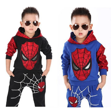 Cartoon Superhero Children 2pcs set Spiderman marvel