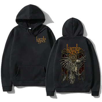 Lamb of God Heavy Mental Band Hoodie Music