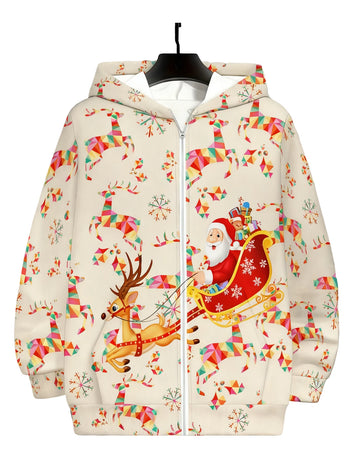 Zipper Hoodie Christmas